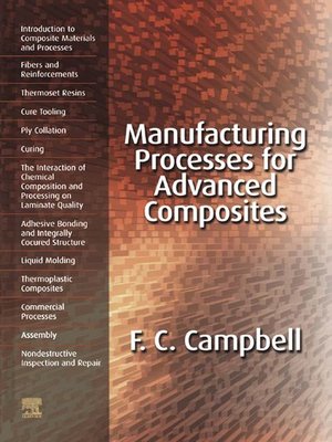 cover image of Manufacturing Processes for Advanced Composites